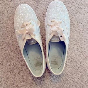 Kate Spade Keds glittery sneakers